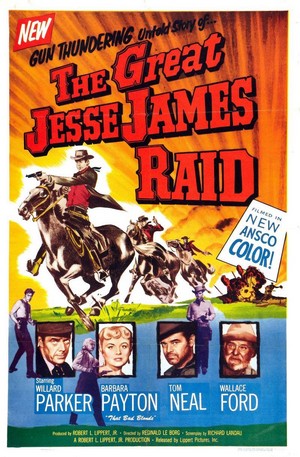 The Great Jesse James Raid (1953) - poster