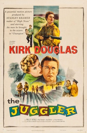 The Juggler (1953) - poster
