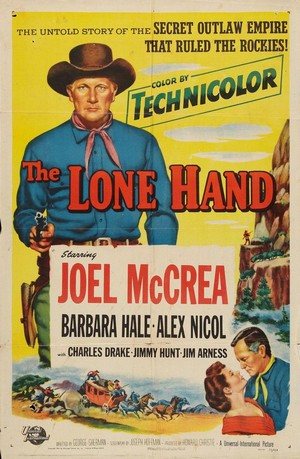 The Lone Hand (1953) - poster