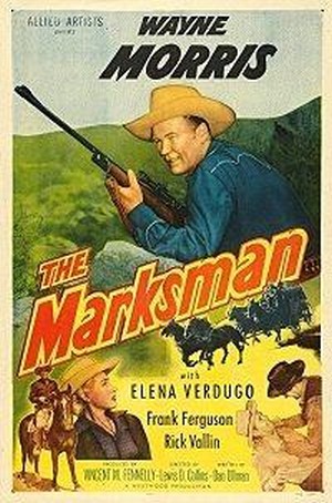 The Marksman (1953) - poster