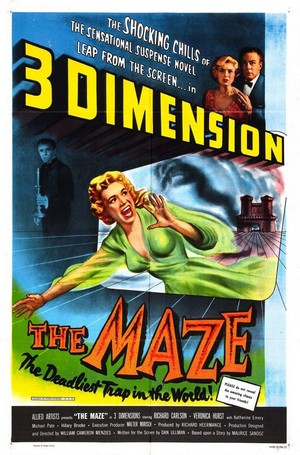 The Maze (1953) - poster