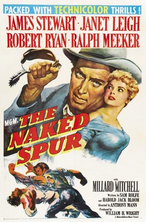 The Naked Spur (1953) - poster