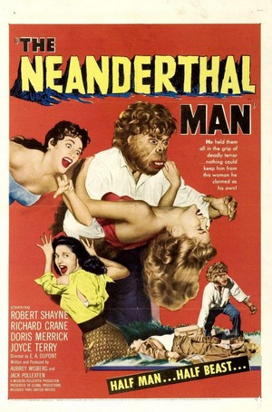 The Neanderthal Man (1953) - poster