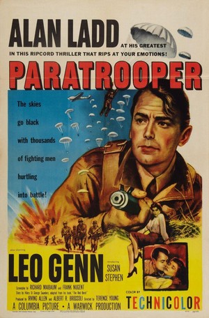 The Red Beret (1953) - poster
