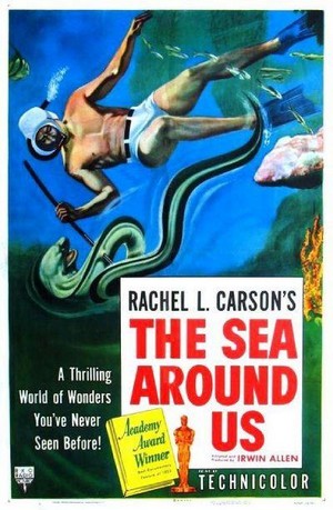 The Sea around Us (1953) - poster