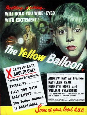 The Yellow Balloon (1953) - poster