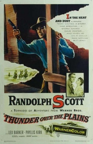 Thunder over the Plains (1953) - poster
