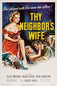 Thy Neighbor's Wife (1953) - poster