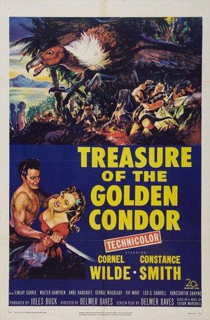 Treasure of the Golden Condor (1953) - poster