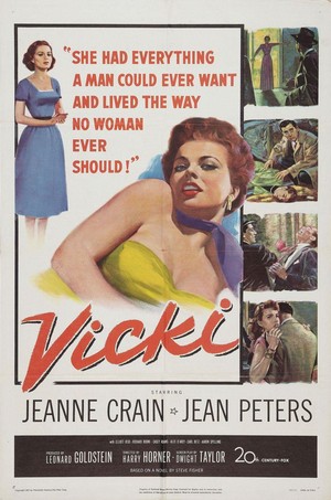Vicki (1953) - poster