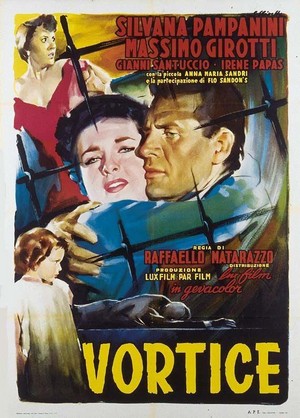 Vortice (1953) - poster