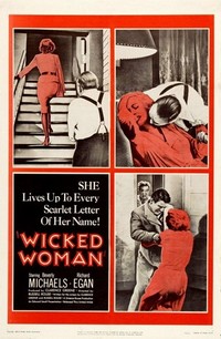 Wicked Woman (1953) - poster