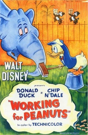 Working for Peanuts (1953) - poster