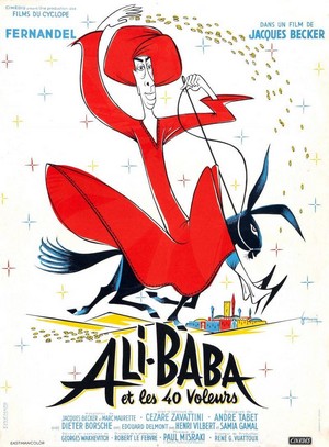 Ali Baba et les 40 Voleurs (1954) - poster
