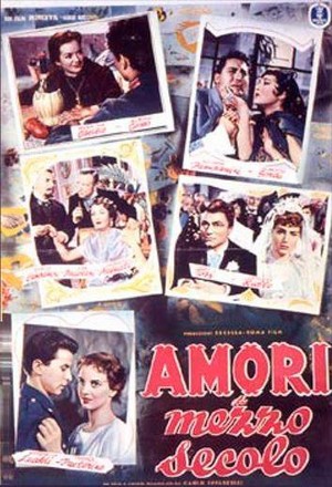 Amori di Mezzo Secolo (1954) - poster