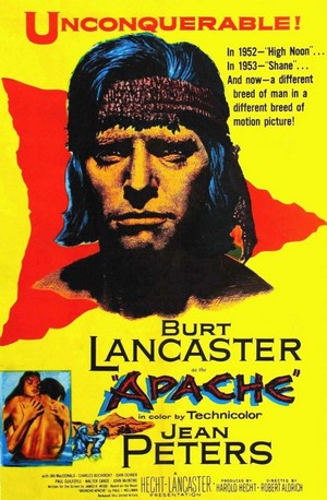 Apache (1954) - poster