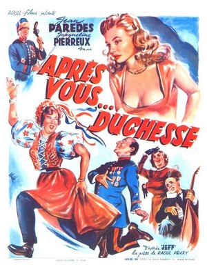 Après Vous Duchesse (1954) - poster