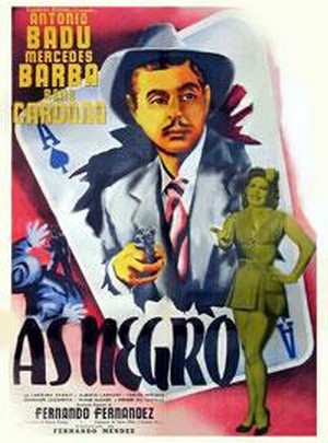 As Negro (1954) - poster