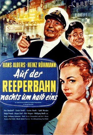 Auf der Reeperbahn Nachts um Halb Eins (1954) - poster