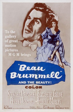 Beau Brummell (1954) - poster
