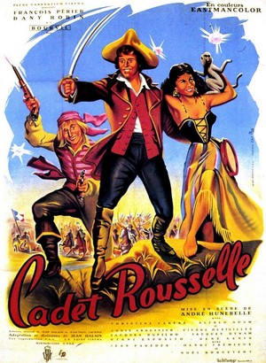 Cadet Rousselle (1954) - poster