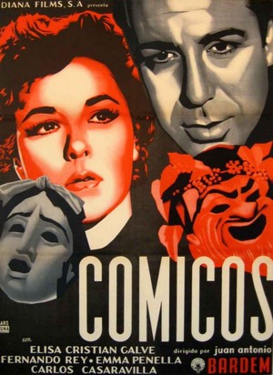 Cómicos (1954) - poster