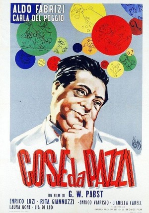 Cose da Pazzi (1954) - poster
