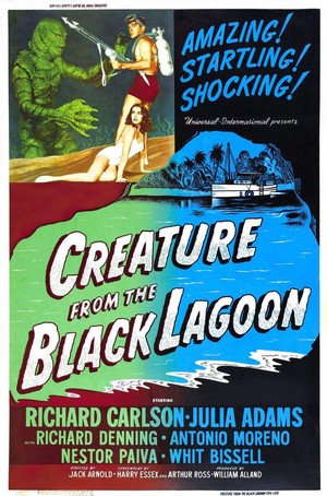 Creature from the Black Lagoon (1954) - poster