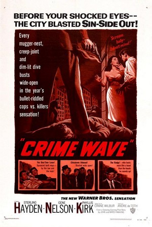 Crime Wave (1954) - poster