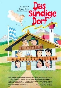 Das Sündige Dorf (1954) - poster