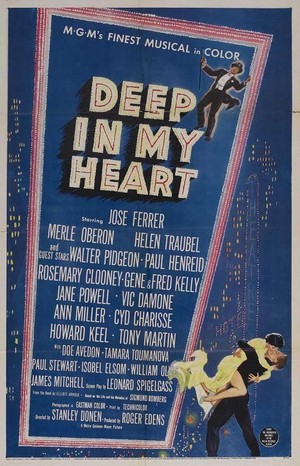 Deep in My Heart (1954) - poster