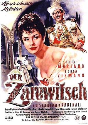 Der Zarewitsch (1954) - poster