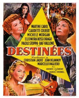 Destinées (1954) - poster
