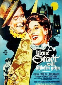 Die Kleine Stadt Will Schlafen Gehen (1954) - poster