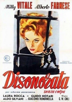 Disonorata - Senza Colpa (1954) - poster