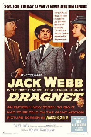 Dragnet (1954) - poster