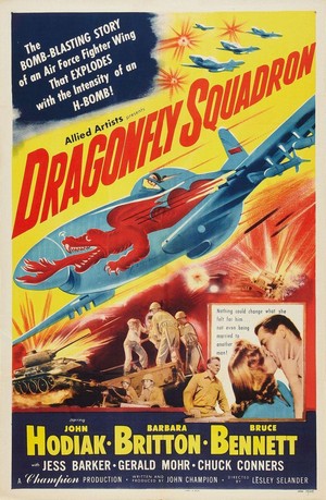 Dragonfly Squadron (1954) - poster