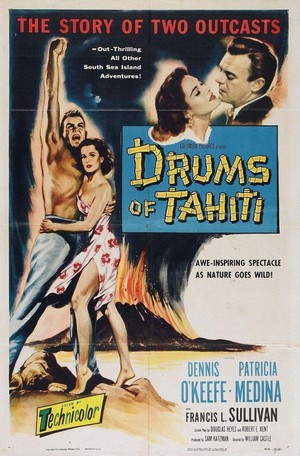 Drums of Tahiti (1954) - poster