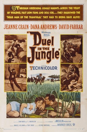 Duel in the Jungle (1954) - poster