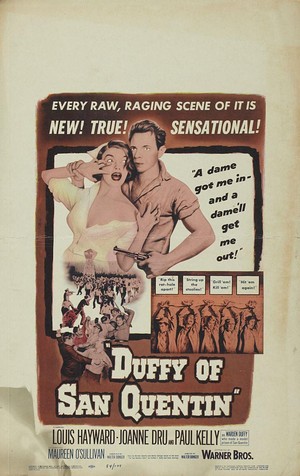 Duffy of San Quentin (1954) - poster