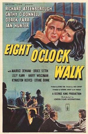 Eight o'Clock Walk (1954) - poster