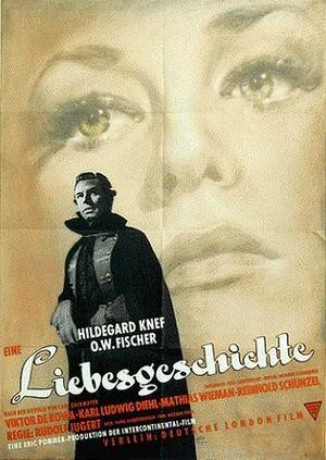 Eine Liebesgeschichte (1954) - poster