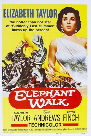Elephant Walk (1954) - poster