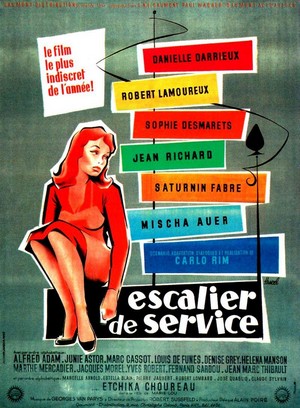 Escalier de Service (1954) - poster