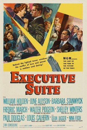 Executive Suite (1954) - poster