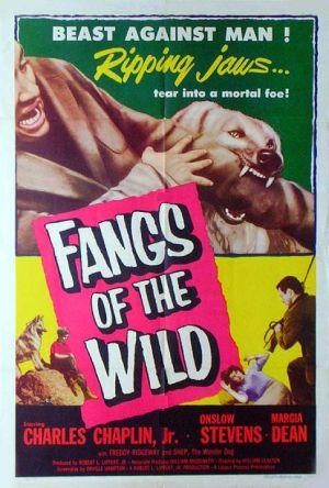 Fangs of the Wild (1954) - poster