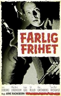 Farlig Frihet (1954) - poster