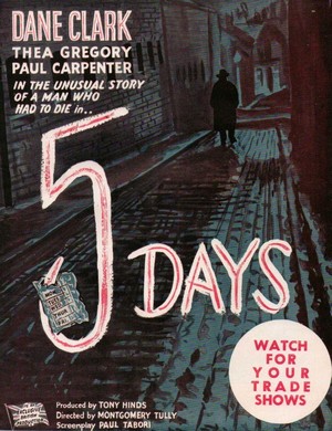 Five Days (1954) - poster