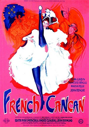 French Cancan (1954) - poster