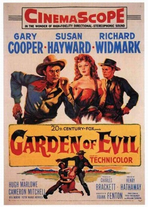 Garden of Evil (1954) - poster